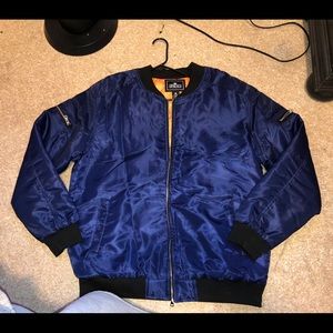 Men’s Blue Bomber Jacket
